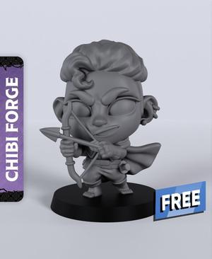 Male Halfling Ranger - With Free Dragon  - 5e DnD Inspired for RPG and Wargamers