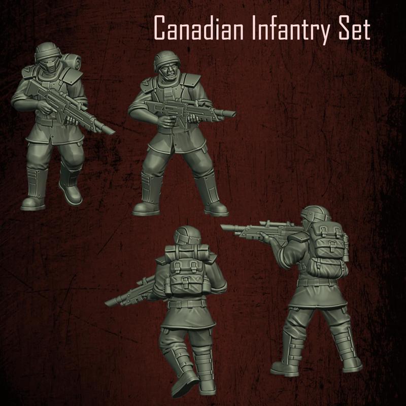 Canadian Infantry Set