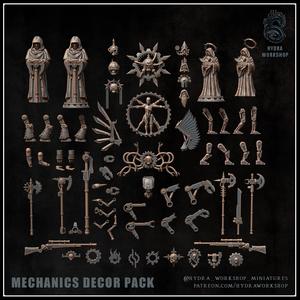 Mechanics decor pack