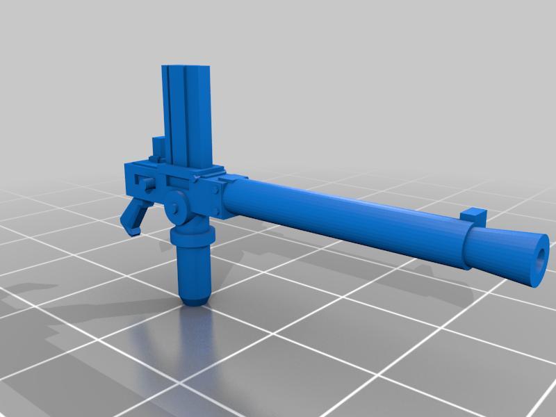 28mm scale machine gun 