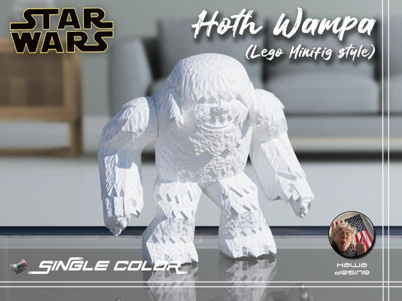 Hoth Wampa (Leg0 Minifig Style)