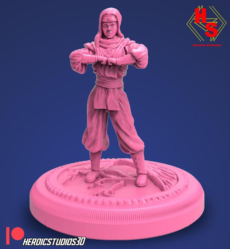 Pink Ninjetti Ranger Statue 