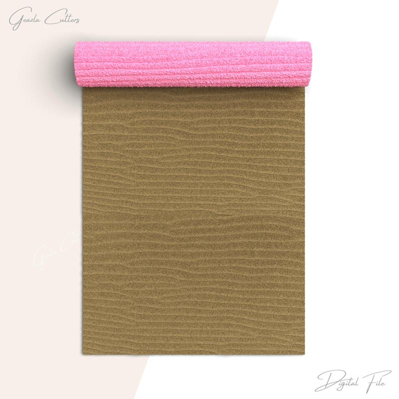 Desert Texture Roller For Polymer Clay, Sand Dune Clay Texture Roller, Polymer Clay Tool, No: 783