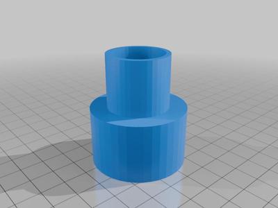 Basic adapter air hose between MAKITA 125MM 18V and standard vacuum hose