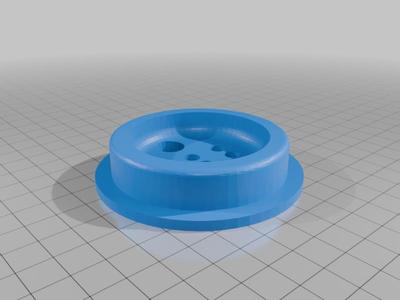 3" Hole Plug with  10 holes for MyBar