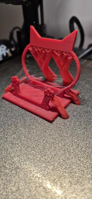 Cat  & Paws Card Holder Remix