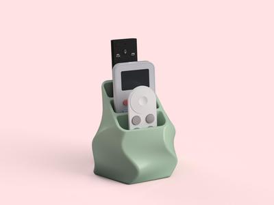 New 3 Remote Control Holder