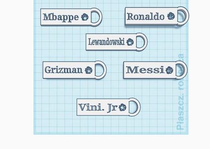footballers keychains