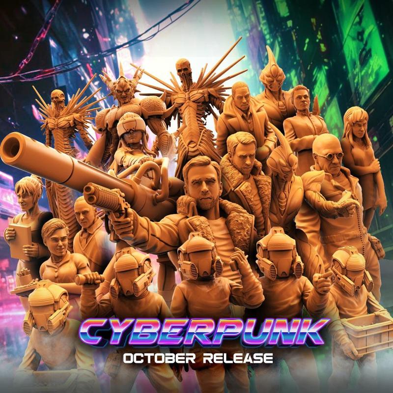 OCTOBER 2024 TRIBES - CYBERPUNK RELEASE