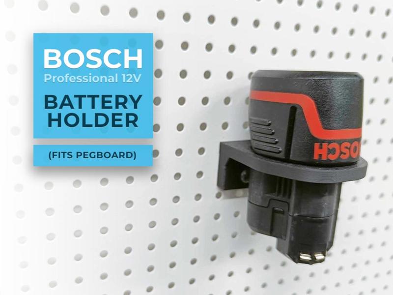 Bosch Professional 10,8V / 12V battery holder