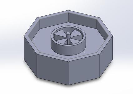 tape dispenser center replacement part