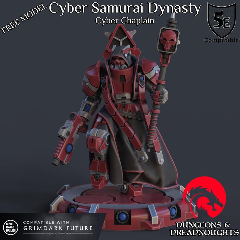 Cyber Samurai Dynasty - Cyber Chaplain - 5e Compatible