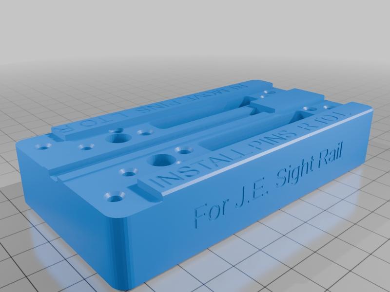 MatchGun MG2 Slide Cover bench Block 