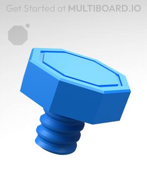 13 mm Small Thread, Plain Head, Bolt