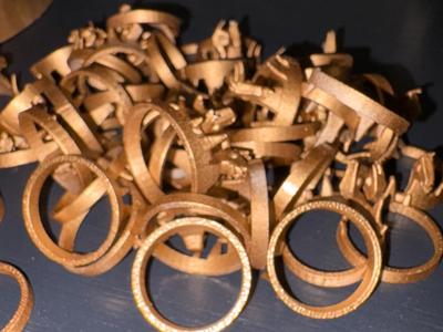 3D Printed Fortnite victory crown rings