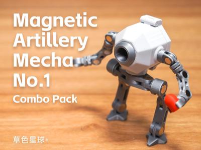 Magnetic Artillery Mecha No.1 Combo Pack