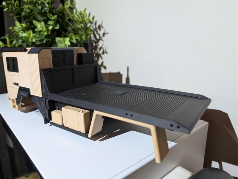 Flat bed for TRX4M offroad cargo truck body