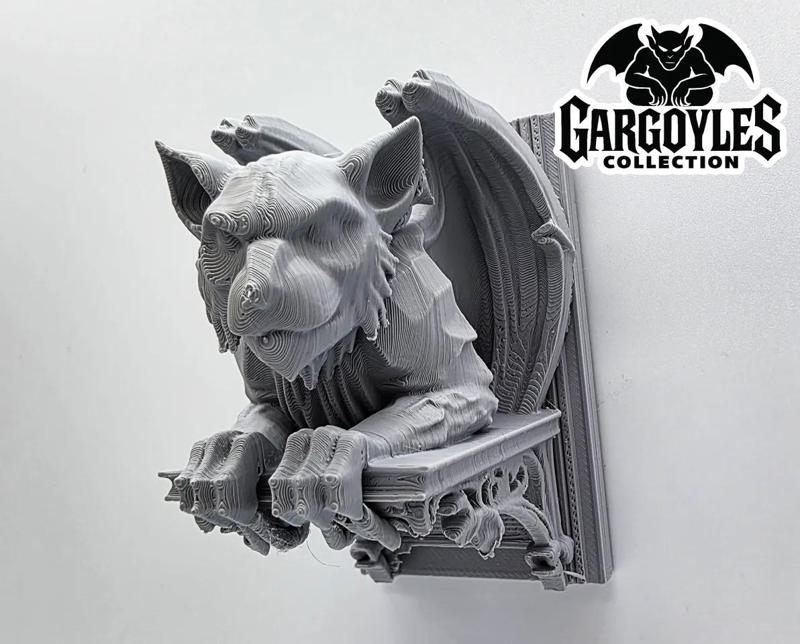 Wall-Mount Leering Gargoyle   