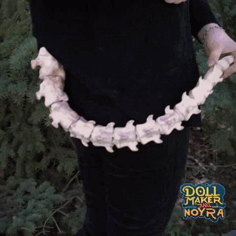 Fursuit base: skeleton tail