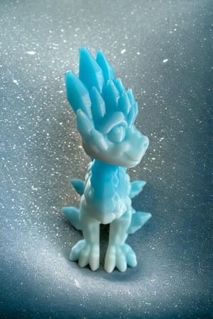 Standing Crystal Dragon Baby