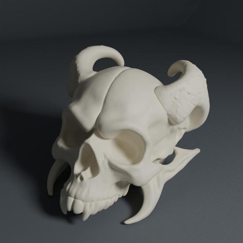 AI Skull Collection - Skull 3
