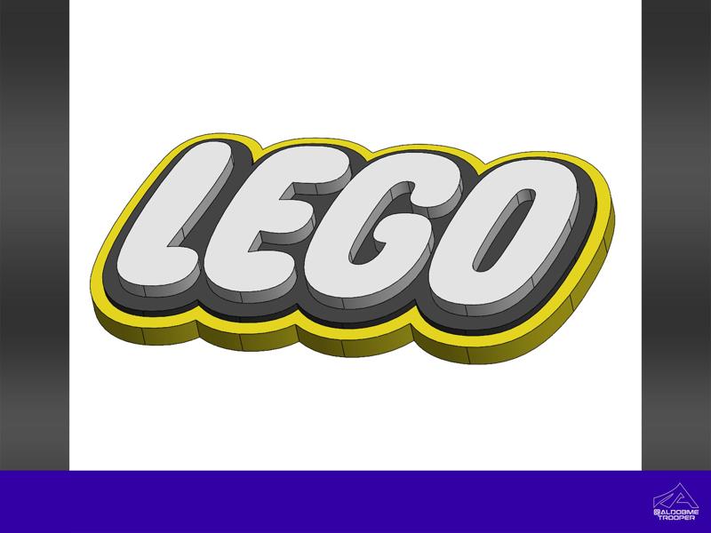 Lego 3D logo