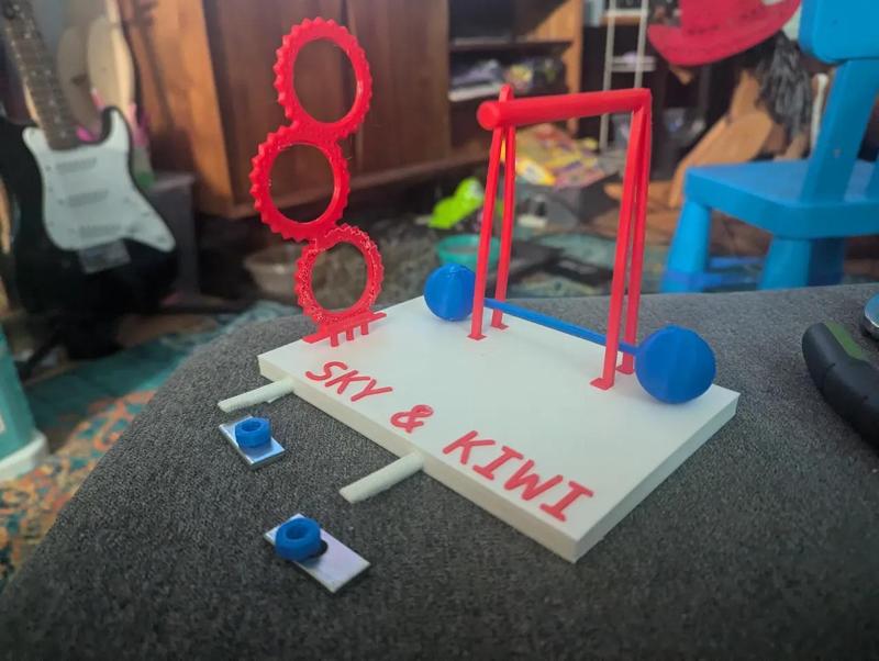 Bird Gym Play Toy Mountable V4   