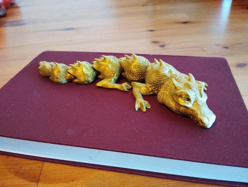 Articulated Sleeping Dragon