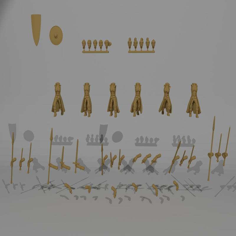 Sisterhood Infantry Miniatures Customizable