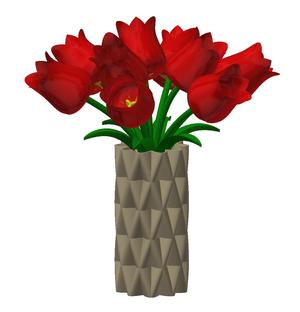 Decorative flower plant vase