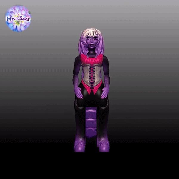 Articulated Centaur Dahlia - Print in Place