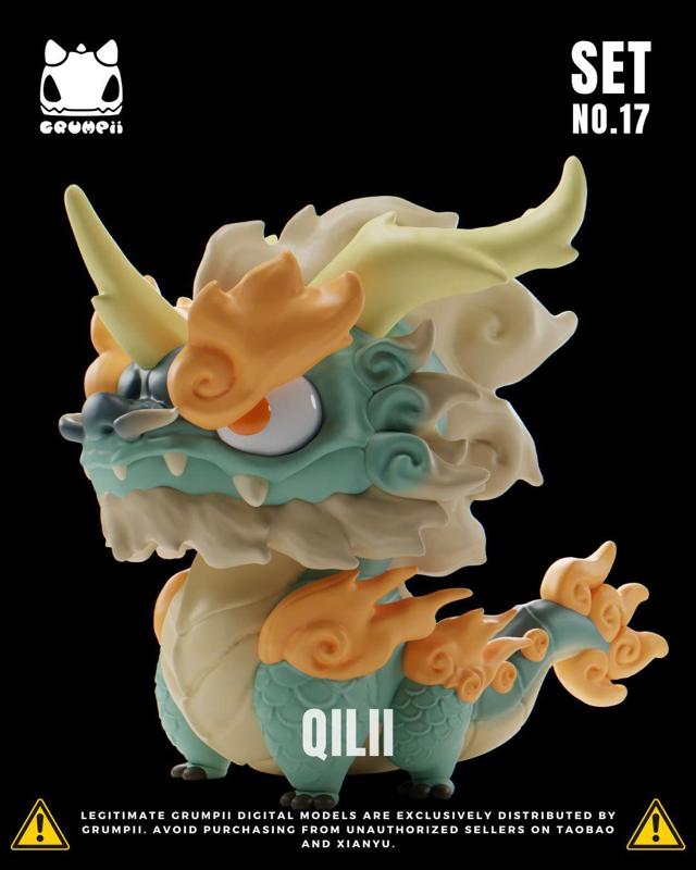 Grumpii 3D Printable Art Toy - Chubbii Series - Set 17