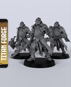 Half-Orc Paladin - With Free Dragon  - 5e DnD Inspired for RPG and Wargamers
