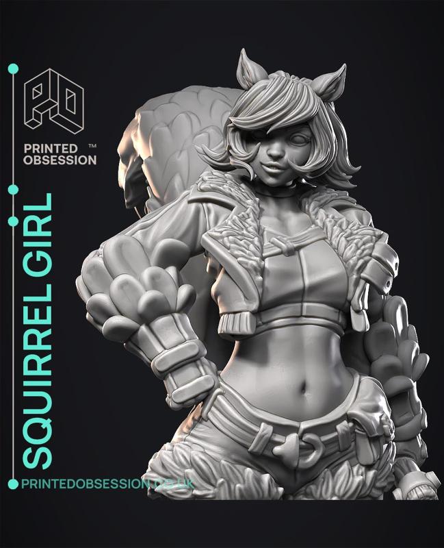 Squirrel Girl - Marvel Rivals - Fan Art