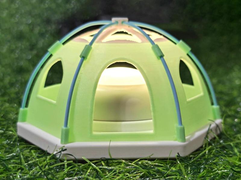 Dome Tent Lamp - Tea Light Lamp