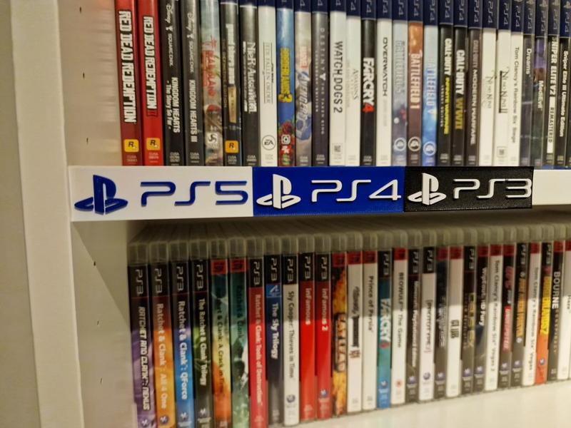 IKEA Billy Shelf | Playstation 3 & 4