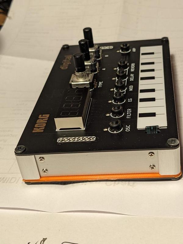 Korg NTS-1 Spacer for battery mod