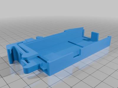 DIN Rail enclosure for Lilygo T-CAN-485 Module (modified for soldered expansion pins)