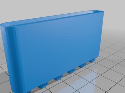 DecFinity 6x1 (60mm x 10mm) undivided bin