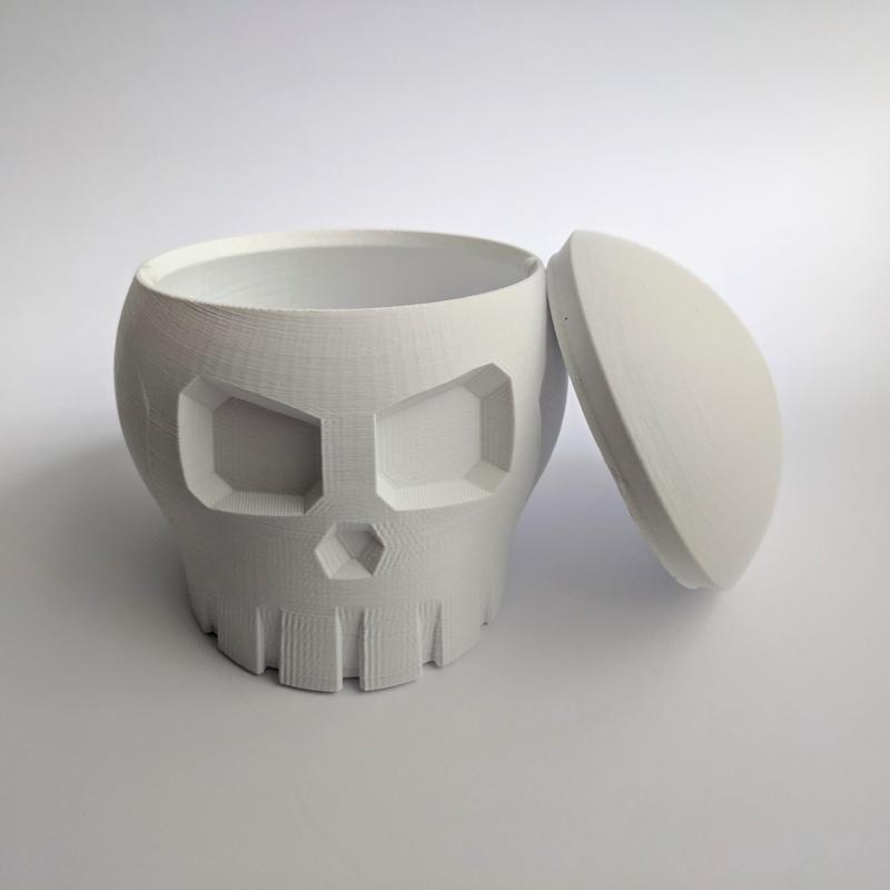 Skull Box with Cranial Lid