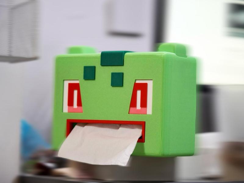 (No AMS needed) Pokémon, Pokémon, Pokémon Adventure, Bulbasaur, Tissue Box, Separated Parts and Colors