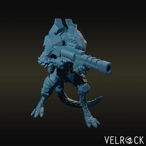 Reptilian Soldier Rifleman V1