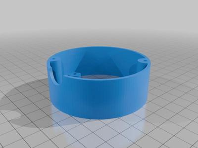 Unifi AP Accesspoint to 68mm Adapter. Hohlwanddose, Elektroinstallation, Unterputzdose, Round junction box