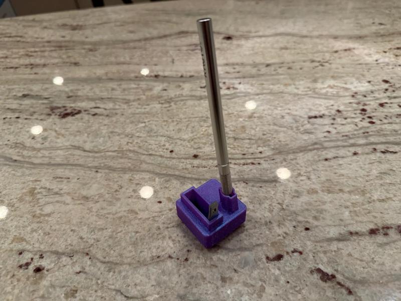 1x1 Gridfinity Refined Xacto Knife Holder