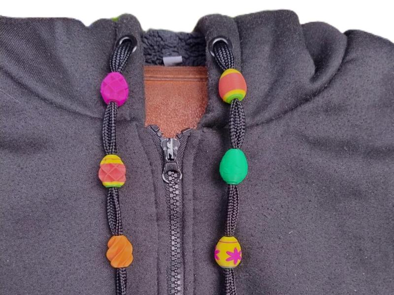 Easter Egg Drawstring Beads