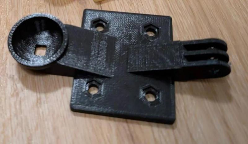 Smartphone holder replacement baseplate 2.1 incl. GoPro-Mount   