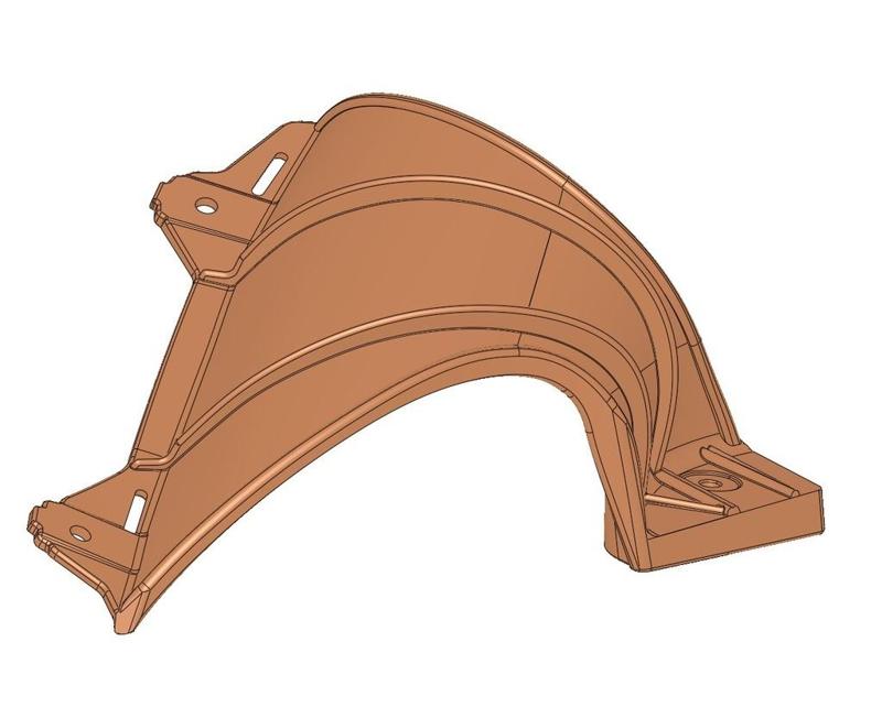 Aprilia RSV Mille (1998-2003) silencer protector AP8138565