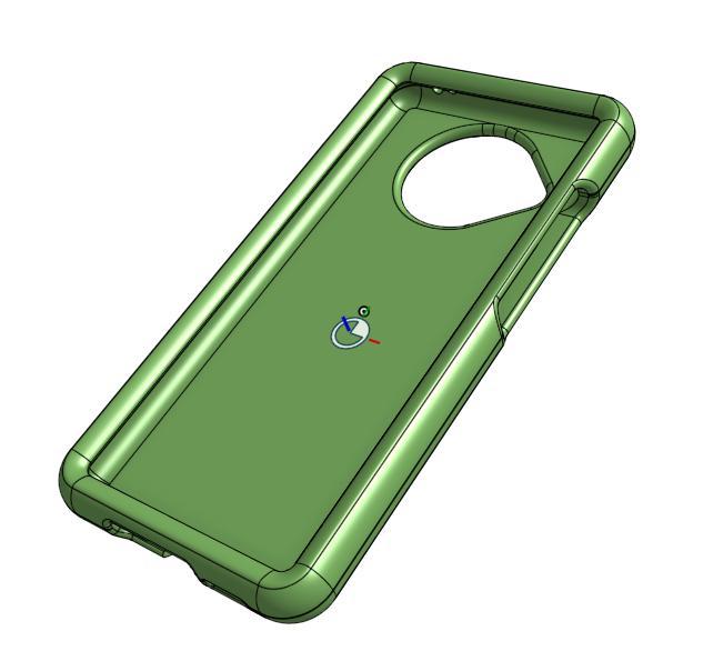 Xiaomi Mi 10 Lite, thick chock absorber shell