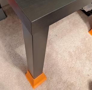 Risers for LACK by IKEA - Standard.stl