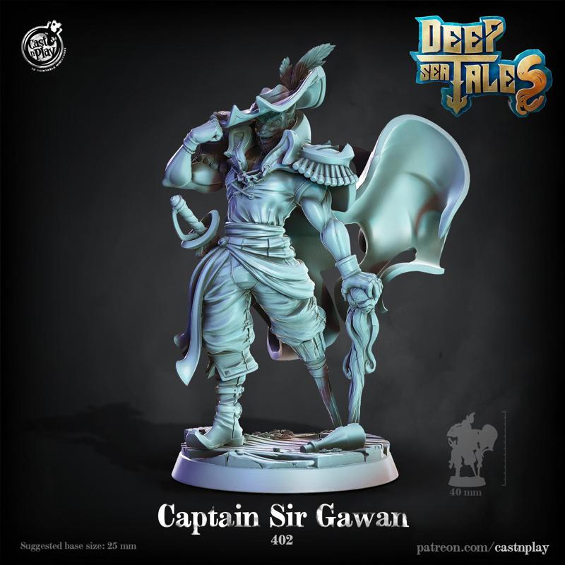 Captain Sir Gawan (Pre-Supported)